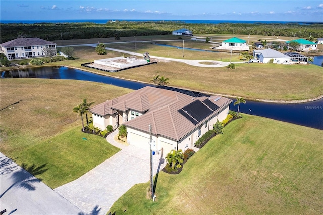 17122 Barcrest Ln, Punta Gorda, FL 33955 - aerial view of property and surrounding area featuring a large body of water