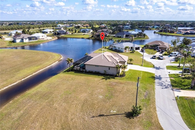 17122 Barcrest Ln, Punta Gorda, FL 33955 - aerial perspective of suburban area with a nearby body of water