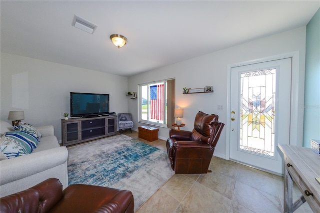 view of living room