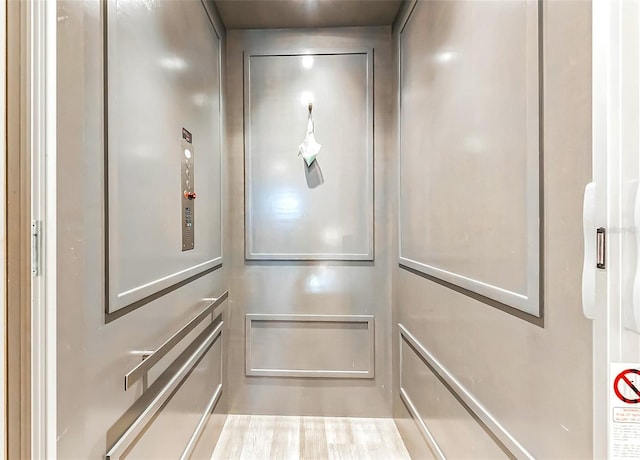 details with elevator