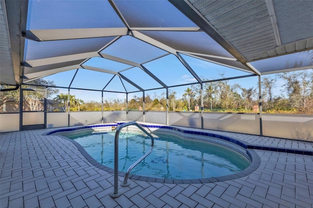 295 Porto Alegre St, Punta Gorda, FL 33983 - view of pool featuring a lanai and a patio