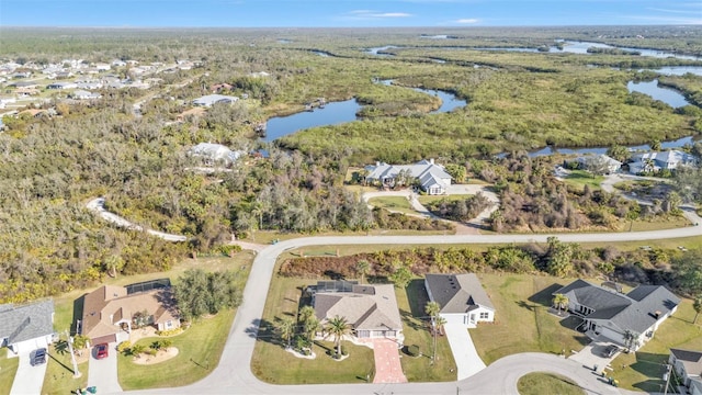 295 Porto Alegre St, Punta Gorda, FL 33983 - bird's eye view featuring a water view