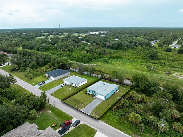 1818 New London St, North Port, FL 34288 - aerial view of a forest