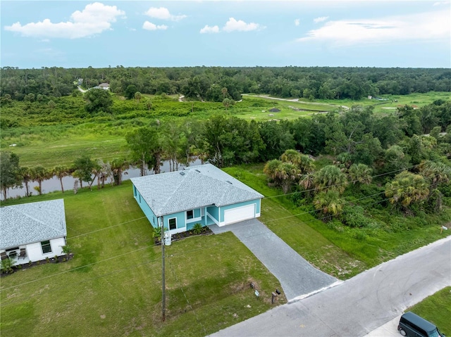 1818 New London St, North Port, FL 34288 - view of subject property with a nearby body of water