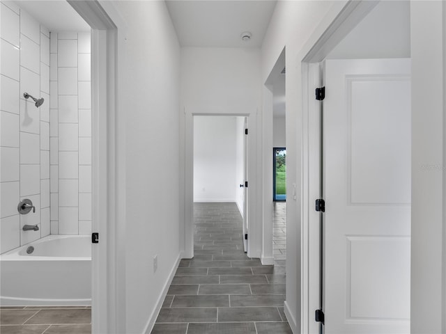 1818 New London St, North Port, FL 34288 - corridor featuring baseboards
