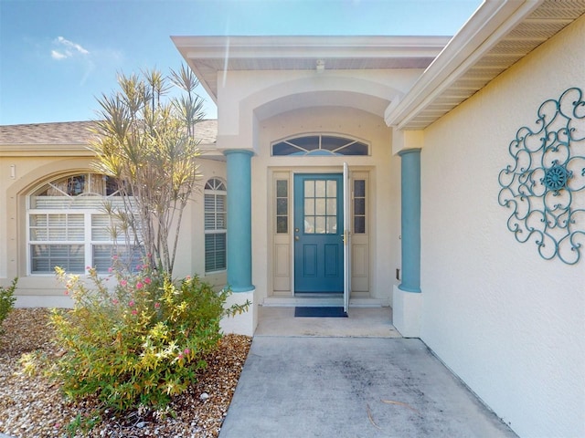 view of property entrance