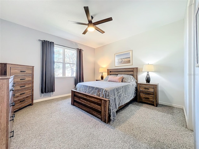 8858 Tuscany Isles Dr, Punta Gorda, FL 33950 - bedroom with carpet floors and ceiling fan