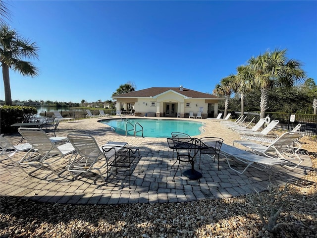 8858 Tuscany Isles Dr, Punta Gorda, FL 33950 - view of pool featuring a patio area and a water view
