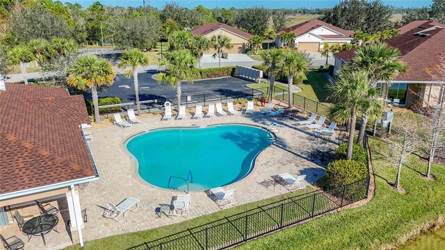 8858 Tuscany Isles Dr, Punta Gorda, FL 33950 - view of swimming pool featuring a patio