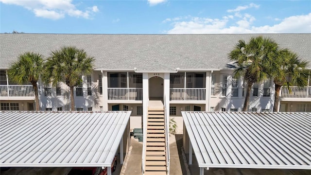 view of rear view of house