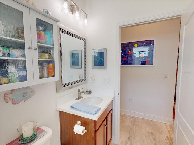 24313 Westgate Blvd, Punta Gorda, FL 33980 - bathroom featuring vanity and toilet