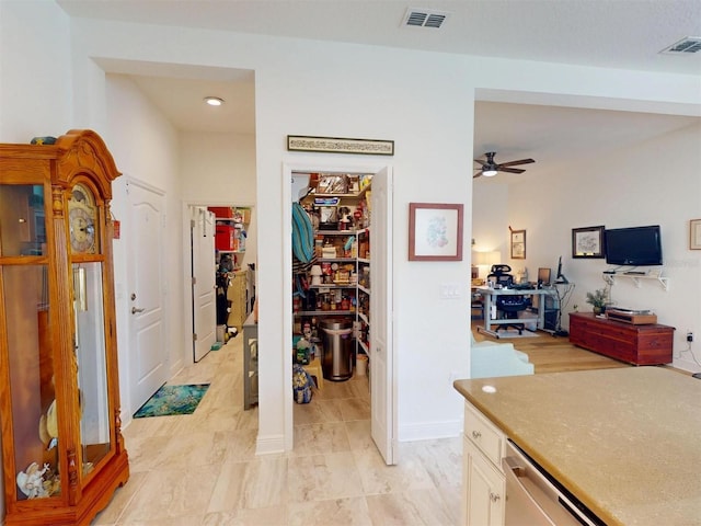 24313 Westgate Blvd, Punta Gorda, FL 33980 - corridor featuring recessed lighting