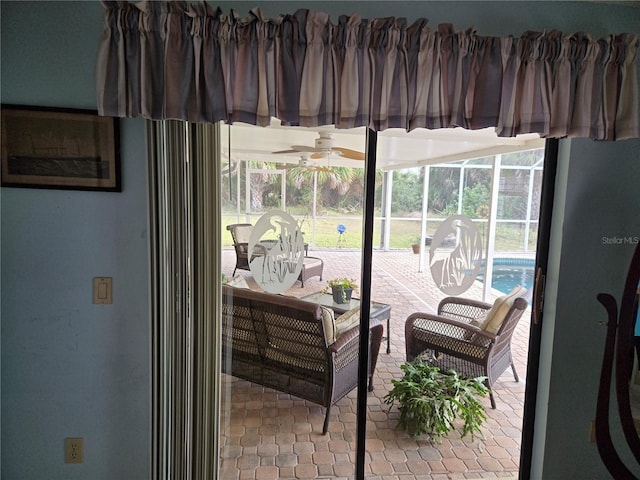 interior space featuring plenty of natural light