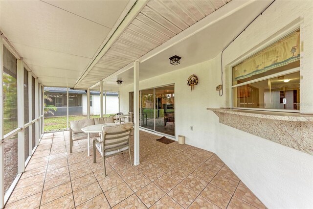 1052 Hinton St, Port Charlotte, FL 33952 - view of sunroom / solarium