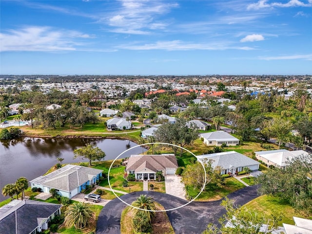 3 Bermuda Cir Unit 49, Englewood, FL 34223 - aerial view of residential area featuring a large body of water