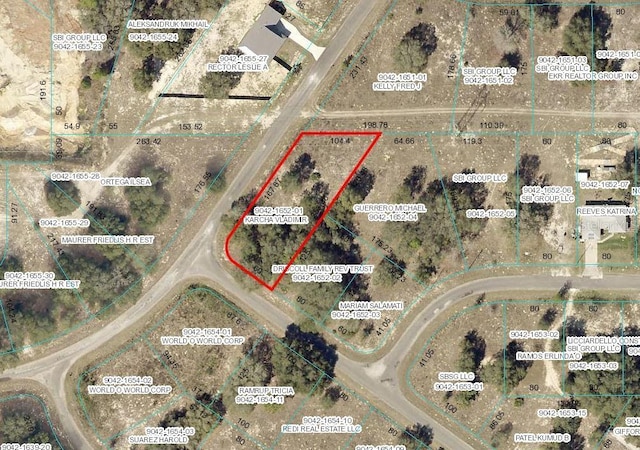 LOT1 Guava Ter, Ocklawaha FL, 32179 land for sale