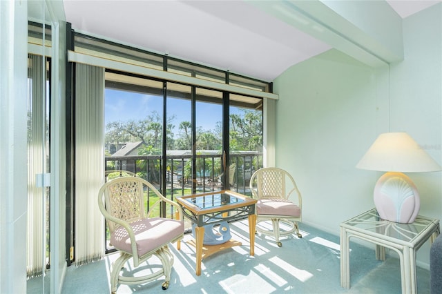 sunroom / solarium featuring plenty of natural light