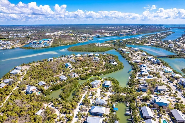 20 Palm Dr, Placida, FL 33946 - aerial view of residential area with a nearby body of water