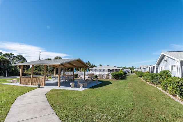 3300 Loveland Blvd Unit 2103, Punta Gorda, FL 33980 - view of home's community with a gazebo and a yard