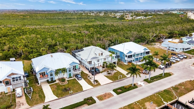 12130 Siesta Dr, Fort Myers Beach, FL 33931 - birds eye view of property featuring a view of trees