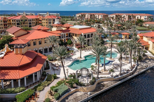 85 Vivante Blvd Unit 8542, Punta Gorda, FL 33950 - drone / aerial view featuring a water view
