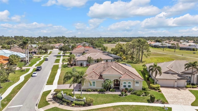 birds eye view of property featuring a residential view