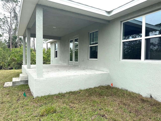 9590 Little Rock St, Port Charlotte, FL 33981 - view of patio / terrace with french doors