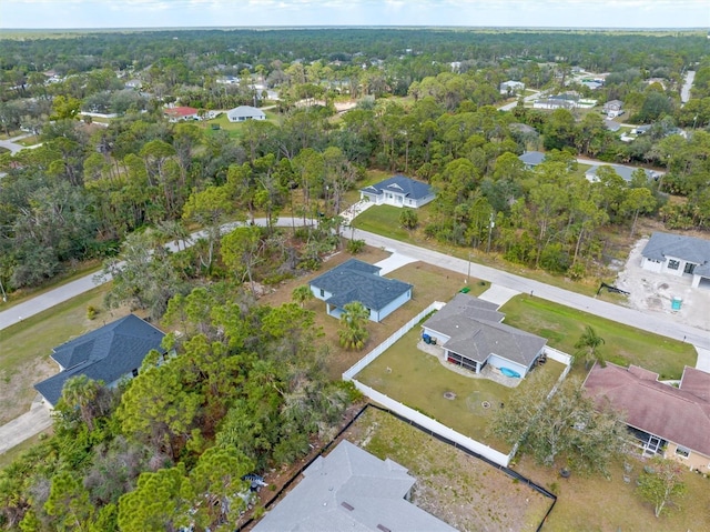 birds eye view of property featuring a residential view