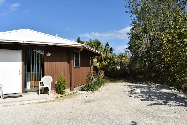 view of property exterior