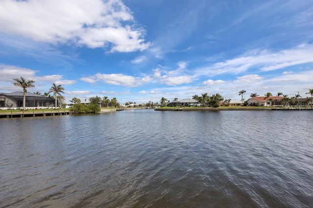 property view of water