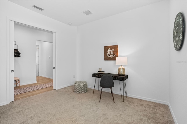 14724 Cherry Blossom Way, Punta Gorda, FL 33955 - office with carpet, visible vents, and baseboards