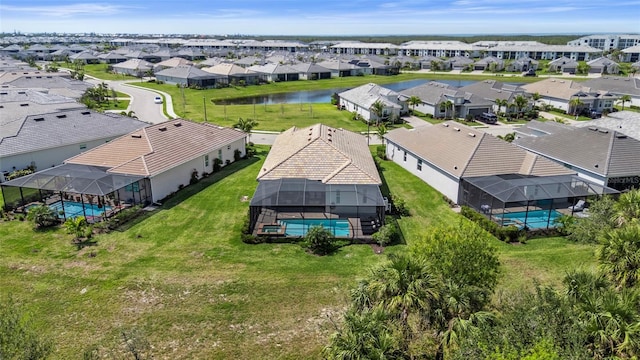 14724 Cherry Blossom Way, Punta Gorda, FL 33955 - aerial view with a residential view and a water view