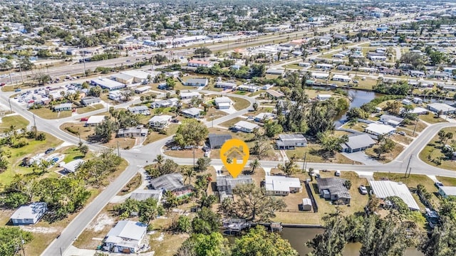 bird's eye view featuring a residential view