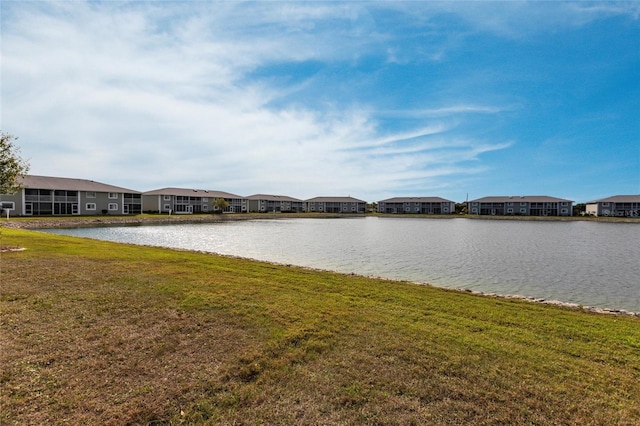 water view with a residential view