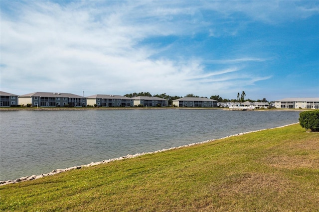 water view featuring a residential view