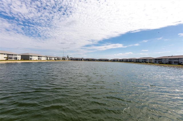 water view featuring a residential view