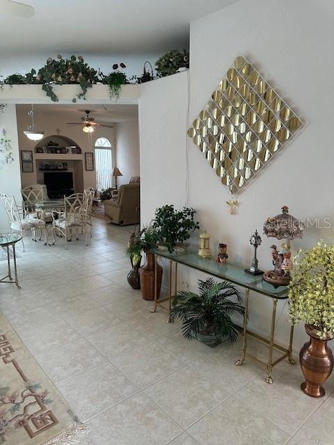 3816 N Cranberry Blvd, North Port, FL 34286 - hallway with tile patterned floors