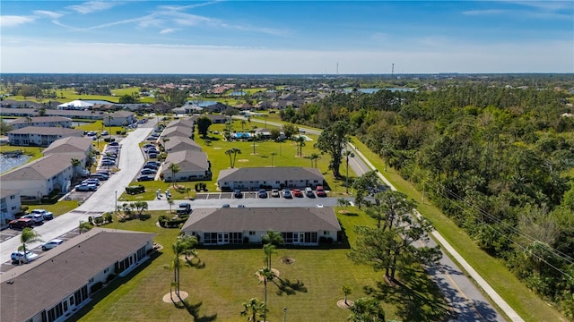 bird's eye view featuring a residential view