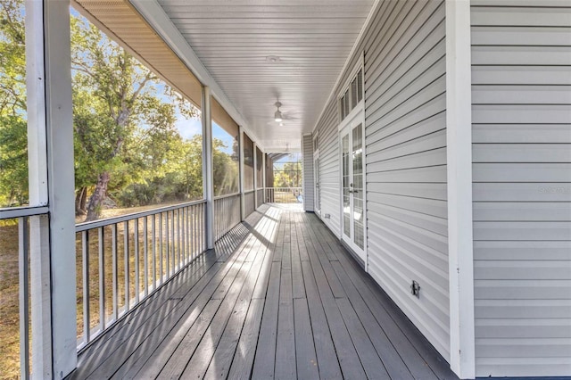 5601 Taylor Rd, Punta Gorda, FL 33950 - view of wooden terrace