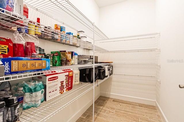 view of pantry