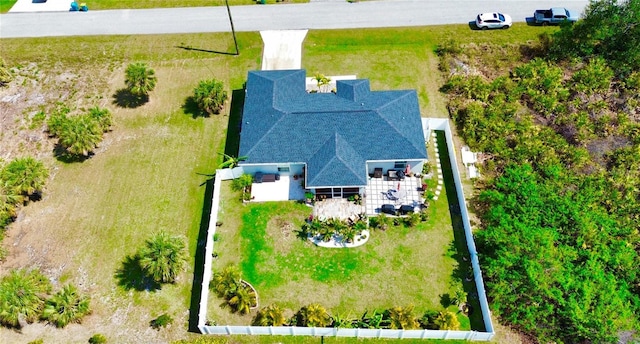 drone / aerial view