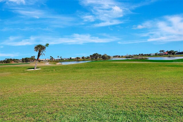 507 Monaco Dr, Punta Gorda, FL 33950 - view of community with a water view and a lawn