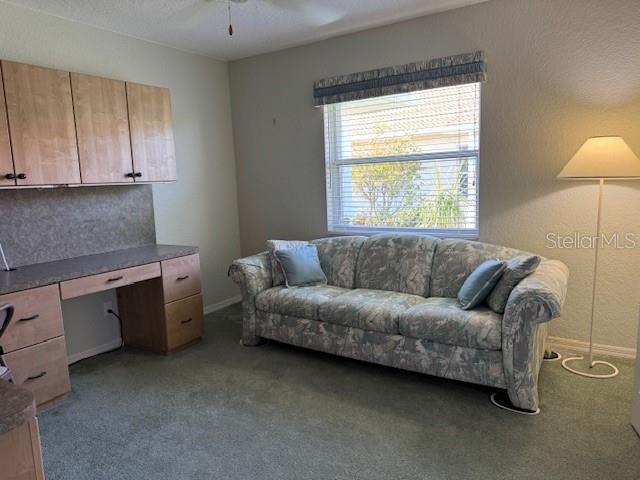 507 Monaco Dr, Punta Gorda, FL 33950 - home office featuring carpet and ceiling fan