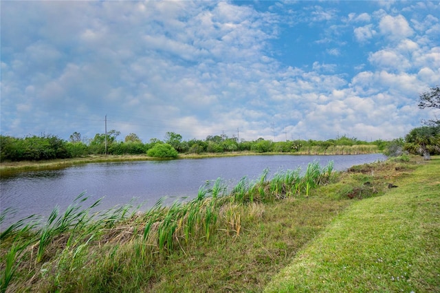 property view of water