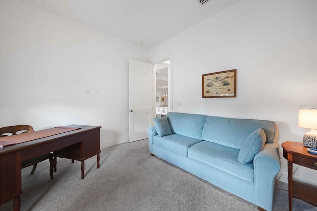 42239 Lake Timber Dr, Punta Gorda, FL 33982 - living room featuring carpet flooring and baseboards