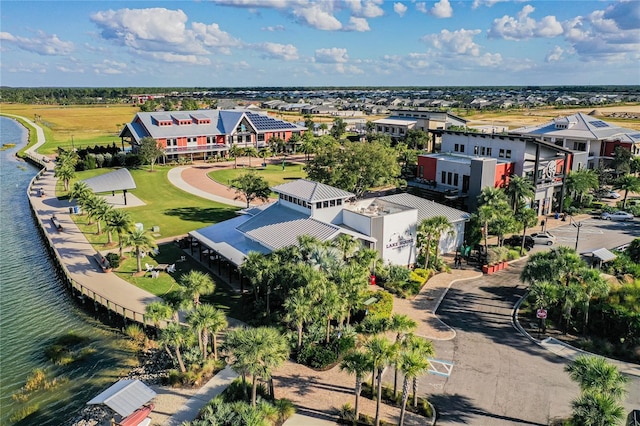 42239 Lake Timber Dr, Punta Gorda, FL 33982 - drone / aerial view with a residential view and a water view