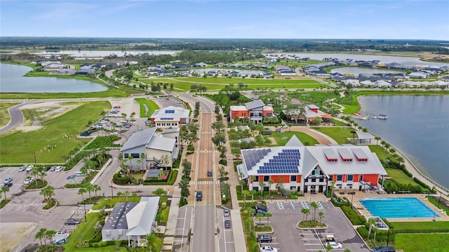 42239 Lake Timber Dr, Punta Gorda, FL 33982 - bird's eye view with a water view