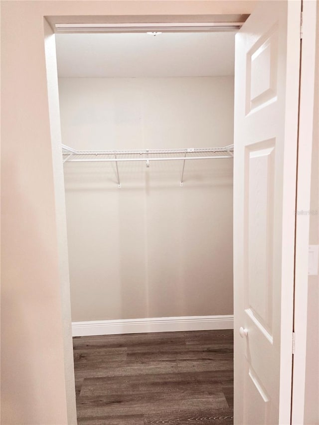 view of closet