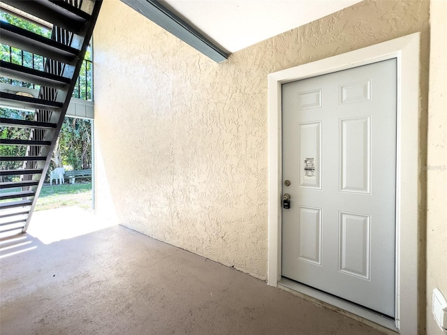 17426 Birchwood Ln Unit 3, Fort Myers, FL 33908 - property entrance featuring stucco siding