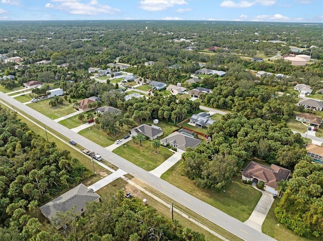 birds eye view of property featuring a residential view